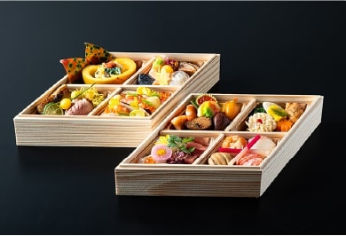特注菱形弁当の写真